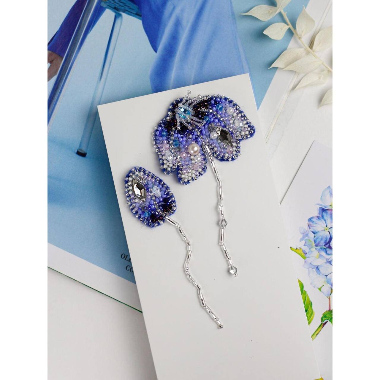 Abris Art The Whisper of the Muse Bead Embroidery Decoration Kit